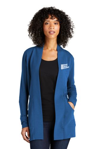 Port Authority Ladies Microterry Cardigan image thumbnail