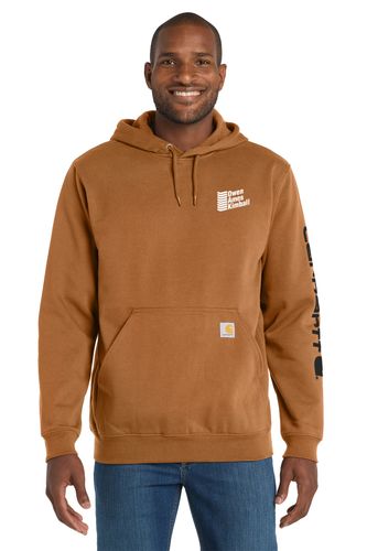 Carhartt Midweight Hooded Logo Sweatshirt image thumbnail