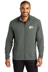 Image of Port Authority Accord Stretch Fleece Full-Zip