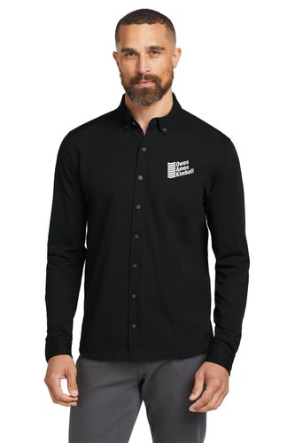 OGIO Code Stretch Long Sleeve Button-Up image thumbnail