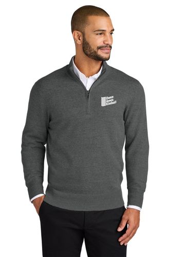 Port Authority Easy Care 1/4-Zip Sweater image thumbnail