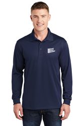 Image of Sport-Tek Long Sleeve Micropique Sport-Wick Polo