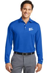 Image of Nike Long Sleeve Dri-FIT Stretch Tech Polo