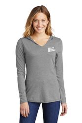 Image of District Women's Perfect Tri Long Sleeve Hoodie