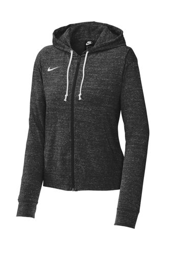 Nike Ladies Gym Vintage Full-Zip Hoodie CN9402 image thumbnail
