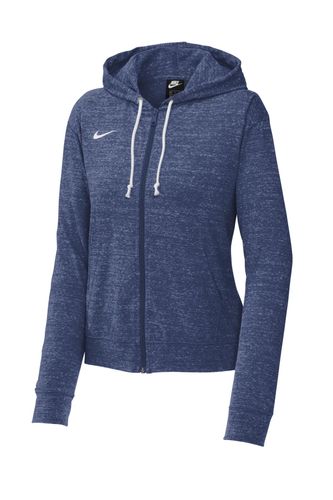 Nike Ladies Gym Vintage Full-Zip Hoodie CN9402 image thumbnail