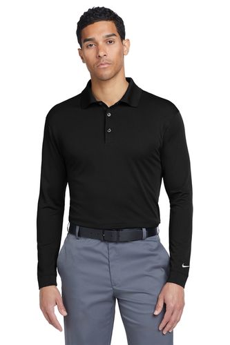 Nike Long Sleeve Dri-FIT Stretch Tech Polo image thumbnail