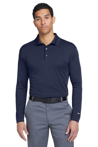 Nike Long Sleeve Dri-FIT Stretch Tech Polo image thumbnail