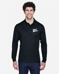 Image of Pinnacle Performance Long Sleeve Piqué Polo 