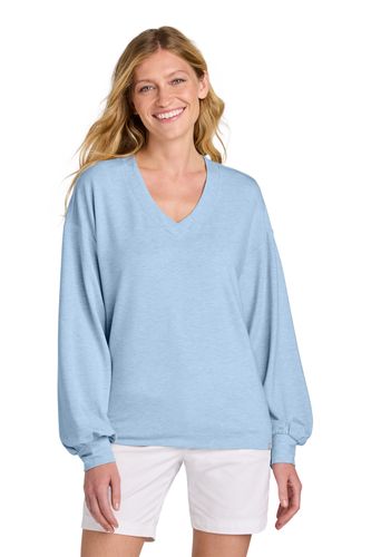 TravisMathew Women's Long Weekend V-Neck  image thumbnail