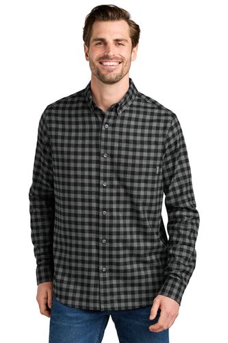 Eddie Bauer Long Sleeve Favorite Flannel Plaid Shirt image thumbnail