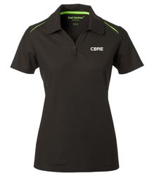 Image of Polo à insert pour femme