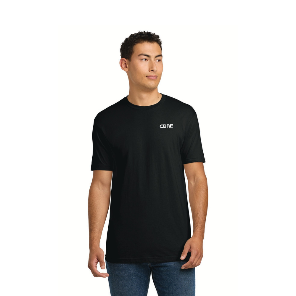 T-shirt unisexe en coton Next Level Apparel — noir primary image