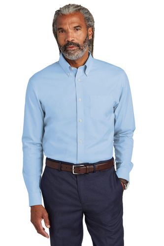Brooks Brothers Wrinkle-Free Stretch Pinpoint Shirt BB18000.444 image thumbnail