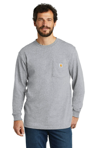 Carhartt Loose Fit Heavyweight Long-Sleeve Pocket T-Shirt  K126.444 image thumbnail