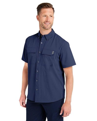 HUK Men's Creekbed Short Sleeve Shirt H150183.444 image thumbnail