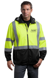 Image of CornerStone - ANSI 107 Class 3 Safety Windbreaker. CSJ25.446