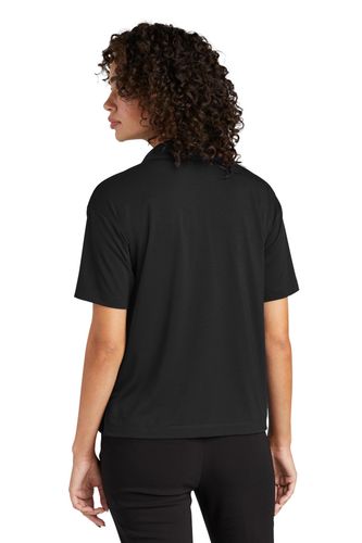 MERCER+METTLE Women's Stretch Jersey Polo MM1015.444 image thumbnail