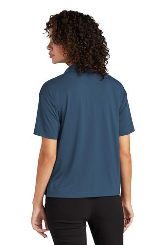 MERCER+METTLE Women's Stretch Jersey Polo MM1015.444 image thumbnail