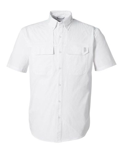 Gillies Creek HUK Men's Creekbed Short Sleeve Shirt H150183.444 image thumbnail