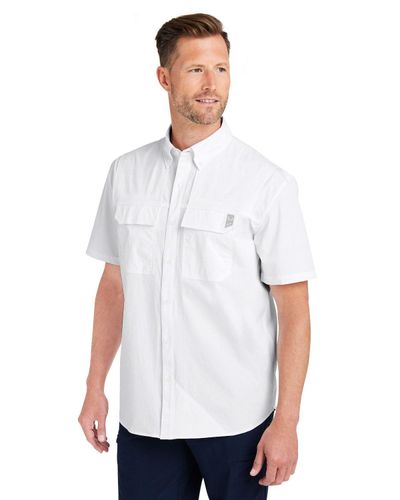 Gillies Creek HUK Men's Creekbed Short Sleeve Shirt H150183.444 image thumbnail