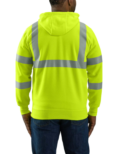 Carhartt High-Visibility Rain Defender® Hooded Class 3 Sweatshirt  104987.446 image thumbnail