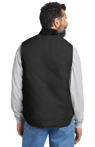 Carhartt Relaxed Fit Firm Duck Insulated Rib Collar Vest 106676.444 image thumbnail
