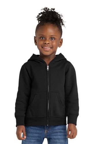 Port & Co Toddler Core Fleece Full-Zip Hooded Sweatshirt. CAR78TZH.444 image thumbnail