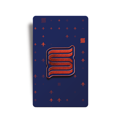 Image of Skyservice Pin on backer card