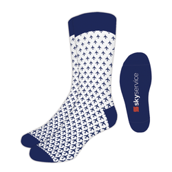 Image of Custom Knit Jacquard Socks