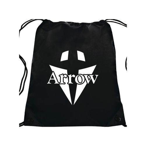 ARROW - Classic Polyester Drawstring Bags image thumbnail