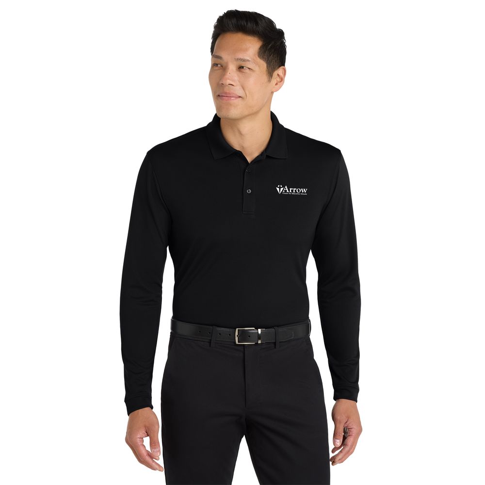 ACE - Port Authority Dry Zone UV Micro-Mesh Long Sleeve Polo primary image