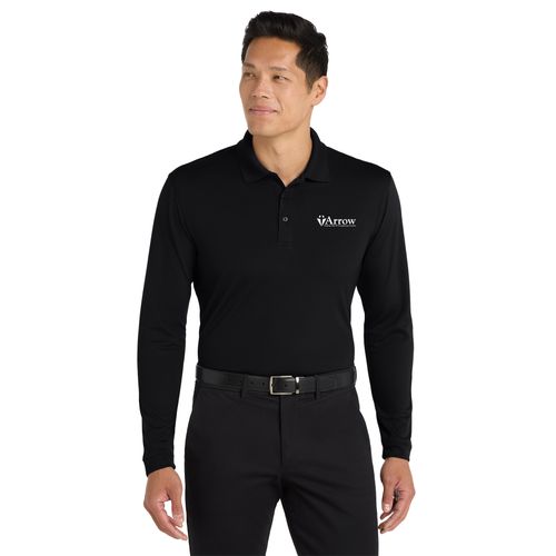 AHK - Port Authority Dry Zone UV Micro-Mesh Long Sleeve Polo image thumbnail