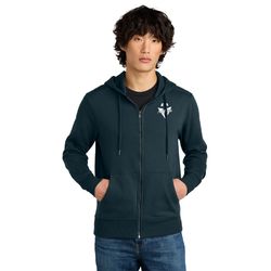 Image of District Perfect Weight Fleece Full-Zip Hoodie