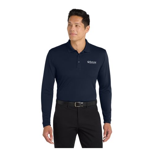 AHK - Port Authority Dry Zone UV Micro-Mesh Long Sleeve Polo image thumbnail
