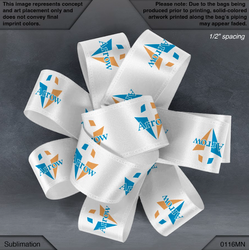 Image of 1½" Badge Satin Bow