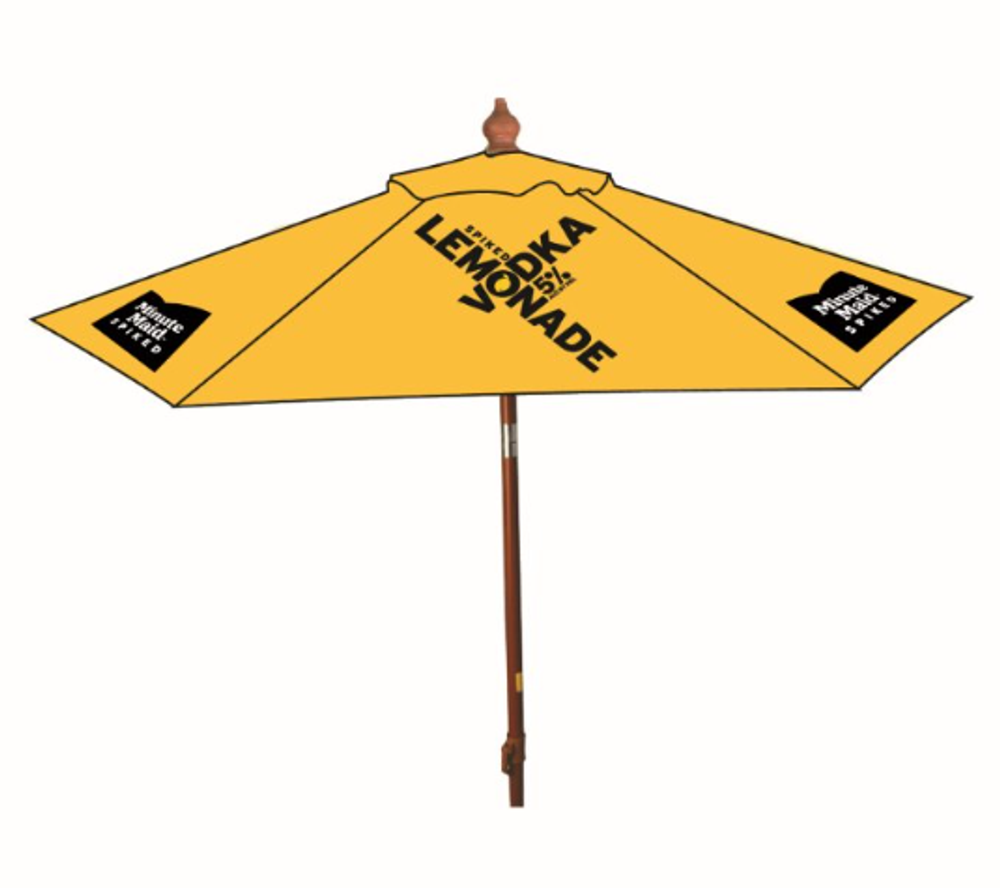 7' Market Umbrella - Lemonade Vodka primary image