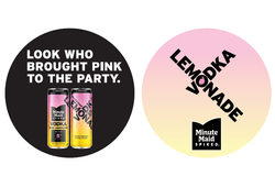 Image of 4" Round Coasters - Pack of 500