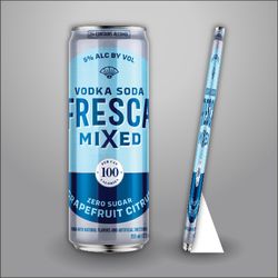 Image of 5' Can Standee Fresca Mixed