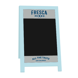 Image of Fresca Mixed A-Frame Sidewalk Sign