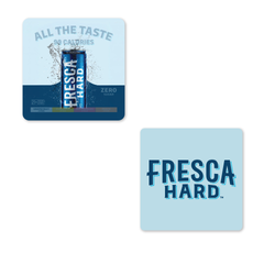 Image of 4" Square Coasters HARD - Pack of 500 