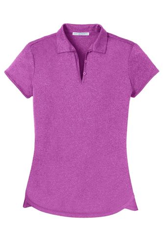 Port Authority Ladies Trace Heather Polo image thumbnail