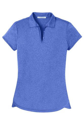 Port Authority Ladies Trace Heather Polo image thumbnail