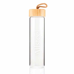 Image of Glass Water Bottle - 20 oz.