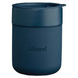 Image of Ceramic and Silicone Mug - 10 oz. - Navy Blue