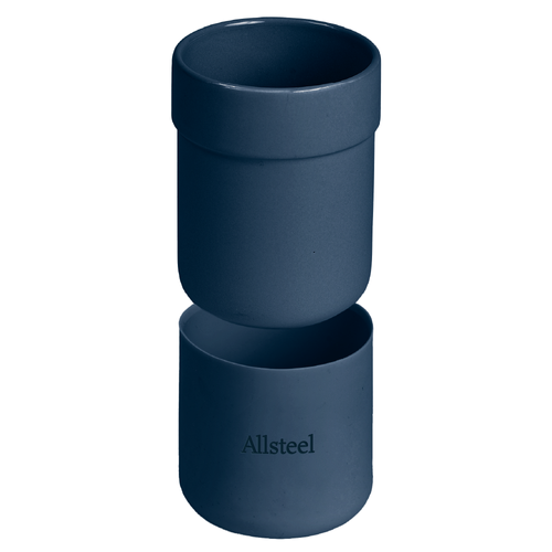 Ceramic and Silicone Mug - 10 oz. - Navy Blue image thumbnail