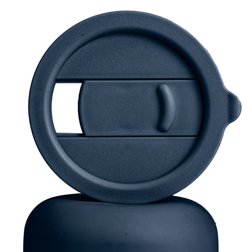 Ceramic and Silicone Mug - 10 oz. - Navy Blue image thumbnail