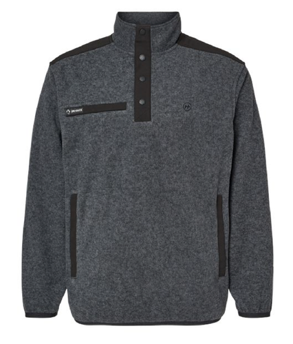 Image of DRI DUCK - Ranger Melange Fleece Pullover 