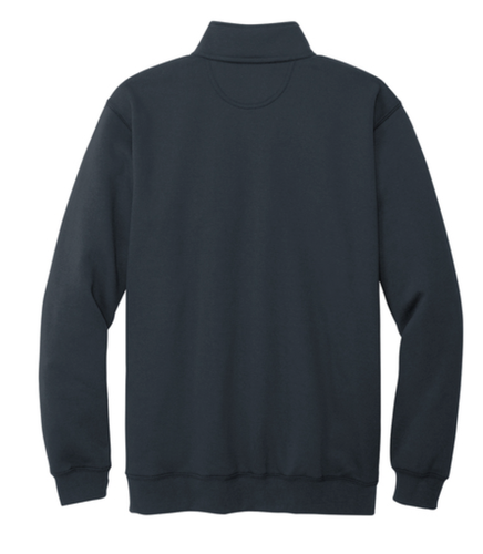 1/4-Zip Sweatshirt navy Midweight Mock Neck Carhartt® image thumbnail