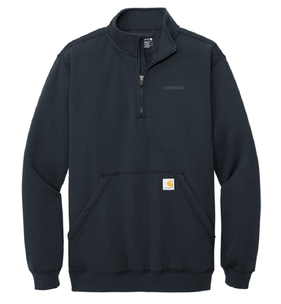 1/4-Zip Sweatshirt navy Midweight Mock Neck Carhartt® primary image